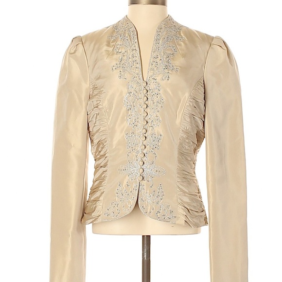 Badgley Mischka Jackets & Blazers - Badgley Mischka Silk Blazer